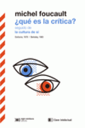 Cover Image: ¿QUÉ ES LA CRÍTICA? SEGUIDO DE LA CULTURA DE SÍ