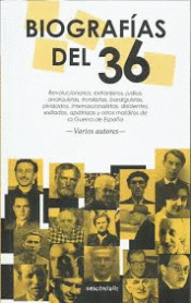 Imagen de cubierta: BIOGRAFÍAS DEL 36