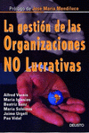 Imagen de cubierta: LA GESTIÓN DE LAS ORGANIZACIONES NO LUCRATIVAS