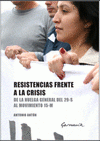 Imagen de cubierta: RESISTENCIAS FRENTE A LA CRISIS