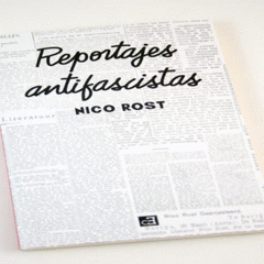 Imagen de cubierta: REPORTAJES ANTIFASCISTAS