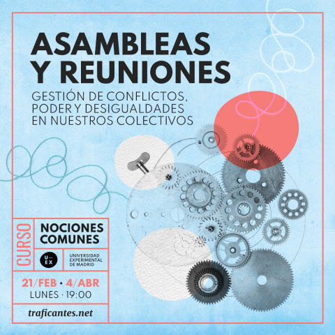 Asambleas y reuniones cartel